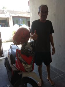 rental motor honda beat