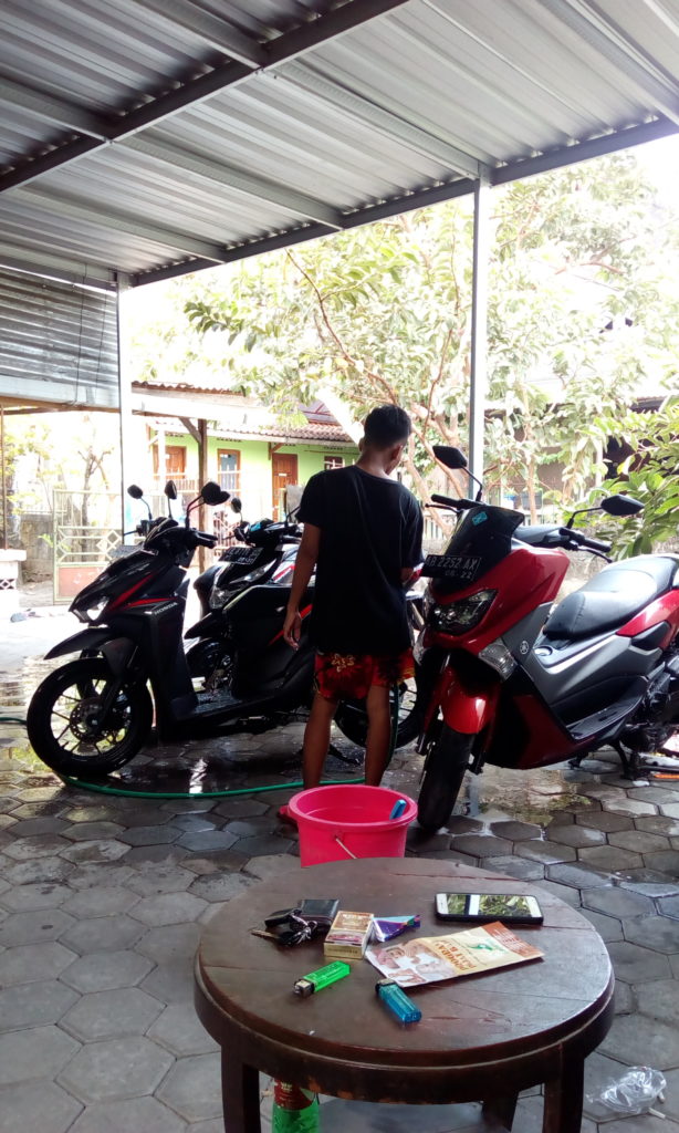 perawatan unit sewa motor cintajogja.com