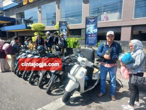 Pemyewaan sepeda motor di jogja