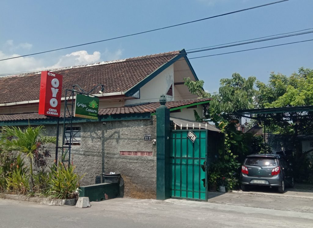 sewa motor jogja dekat OYO griya cemara homestay
